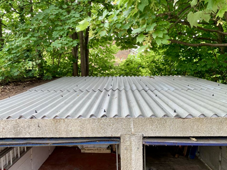garage roof epsom after