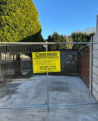 Asbestos Garage removal Epsom