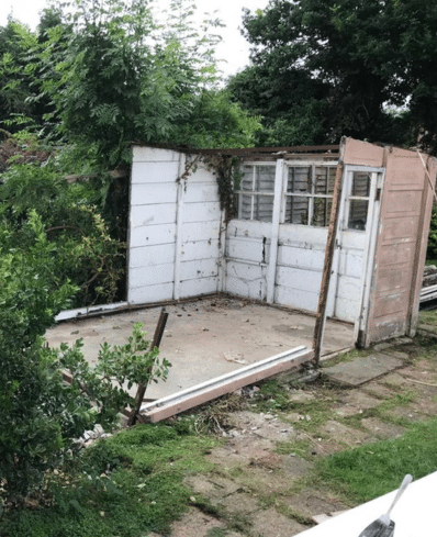 Asbestos Garage removal in Banstead