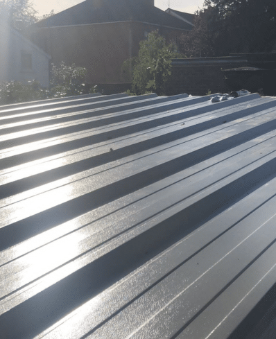 Asbestos roof replacement in Dorking